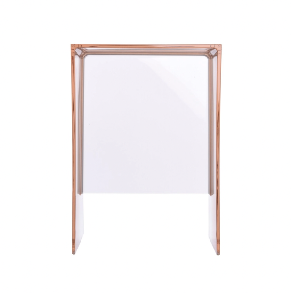 Front view image of Max-Beam small stool by Kartell in Nude