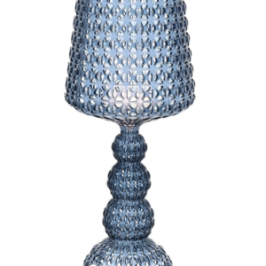 Mini Kabuki Table Lamp by Kartell in Transparent Light blue