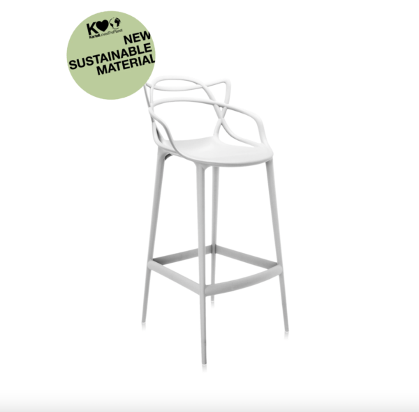 Masters Stool by Kartell in White