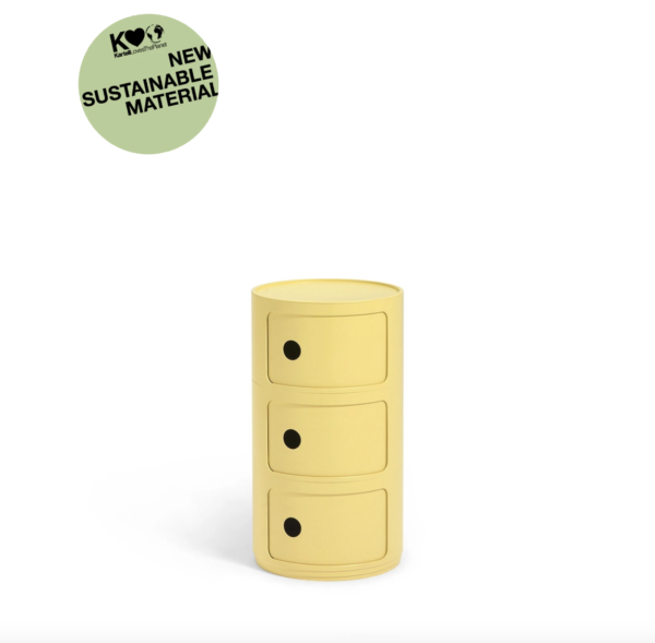 Componibili Storage unit in Yellow by Kartell