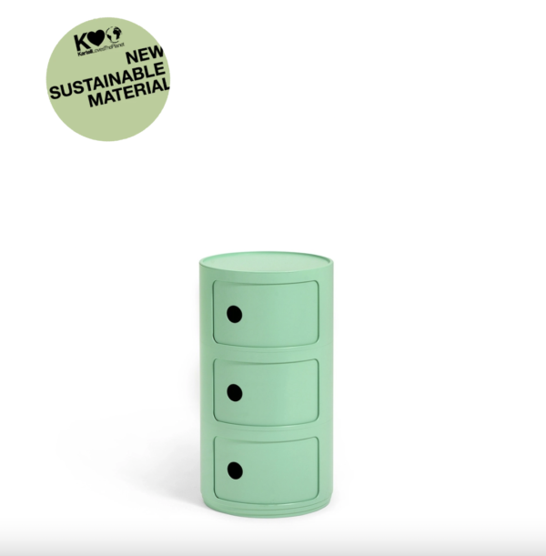 Componibili Storage unit in Green by Kartell