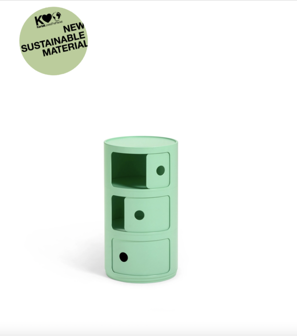 Componibili Storage unit in Green by Kartell