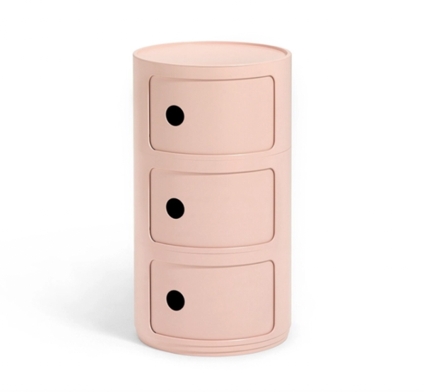 Componibili Storage unit in Pink by Kartell