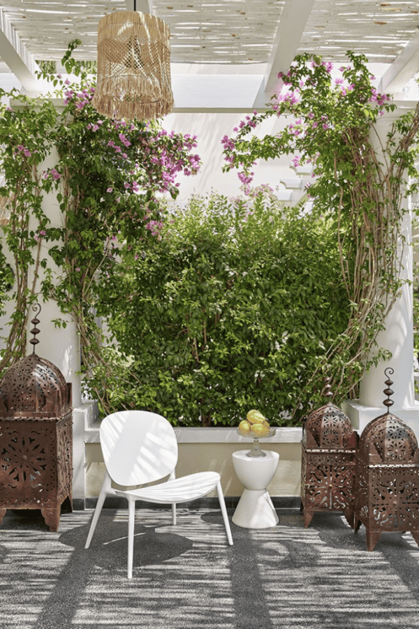 Stackable indoor and outdoor stool in 4 colourways. Prince Aha by Kartell is designed by Philippe Starck.
