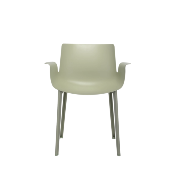 Piuma Chair By Kartell in Sage Green